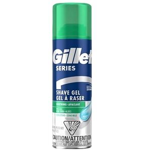 Gillette Series Sensitive Shave Gel 7oz Aloe Vera Soothing‎ Formula